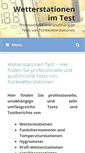 Mobile Screenshot of funkwetterstationen-test.com